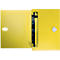 Porte-documents Recycle Leitz®, A4, jusqu'à 250 feuilles, 5 compartiments &amp; pochette de rangement, opaque, 100 % recyclable, Ange Bleu, plastique, jaune
