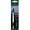Porte-mines Faber-Castell GRIP-MATIC 1375, épaisseur de mine 0,5 mm, HB, avance automatique de la mine, mine remplaçable, zone de préhension caoutchoutée, plastique &amp; métal, bleu clair translucide, 12 mines incluses