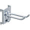 Porte-outils WFI, droit, revêtu, 2 crochets, 5 pièces, acier, L 64 x l 11 x H 64 mm, argenté
