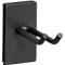 Porte-outils WFI, magnétique, 2 crochets, L 64 x l 7 x H 64 mm, acier, noir, 2 pièces