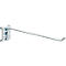 Porte-outils WFI, pour plaques perforées avec dimensions de trous 9 x 9 mm &amp; distance entre les trous 38 mm, L 200 mm, acier, 5 pièces