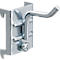 Porte-outils WFI, pour plaques perforées avec dimensions de trous 9 x 9 mm &amp; distance entre les trous 38 mm, L 38 mm, acier, 5 pièces