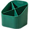 Porte-plume HAN Karma, 4 compartiments de hauteur différente, L 111 x H 105 x P 111 mm, plastique recyclé, vert