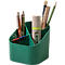 Porte-plume HAN Karma, 4 compartiments de hauteur différente, L 111 x H 105 x P 111 mm, plastique recyclé, vert