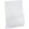Porte-prospectus, compartiment distributeur, format A4