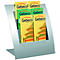 Porte-prospectus de table, 3 compartiments