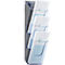 Porte-prospectus mural, 3 compartiments, format long