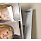 Porte-prospectus mural, l. 310 x P 100 x H 1020 mm, pour tous les formats, alu blanc, métal