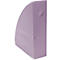 Porte-revue Exacompta MAG-CUBE Aquarel, pour documents au format A4+, avec trou de préhension, plastique, mauve, 6 pièces