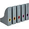 Porte-revues Durable VARICOLOR®, format A4, poignée perforée en diff. coloris, anthracite, 5 p.
