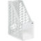 Porte-revues HAN, largeur 115 mm, plastique, 2 p., translucide-transparent