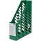 Porte-revues KARMA, DIN A4/C4, 100% matériau recyclé, L 76 x P 246 x H 315 mm, H avant : 148 mm, vert éco