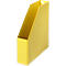Porte-revues, largeur 80 mm, PVC, 5 p., jaune