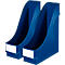 Porte-revues LEITZ®, format A4, polystyrène, 2 p., bleu