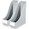 Porte-revues LEITZ®, format A4, polystyrène, 2 p., gris