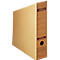Porte-revues Premium 6083 - en carton recyclé FSC - dos 77 mm - brun - 10 pièces