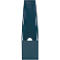 Porte-revues "The Green Bridge" Helit, en plastique recyclé, pour formats A4-C4, dos 78 mm, bleu, 4 pièces