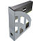 Porte-revues "The Green Bridge" Helit, en plastique recyclé, pour formats A4-C4, dos 78 mm gris clair, 4 pièces