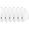 Porte-revues WOW 5277 LEITZ®, largeur 75 mm, blanc, 6 p.