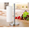 Porte-rouleau de cuisine Caterado SAM, avec aide à l'arrachage, Ø 150 x H 330 mm, inox, argenté