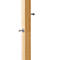 Portemanteau Easycloth, en bois massif, avec porte-parapluie, noir