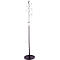 Portemanteau - métal - 7 crochets - porte paraplui - violet