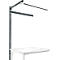 Portique av. contrefort, table d'extension STANDARD table travail/établi UNIVERSAL/PROFI, 1250 mm, anthracite