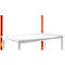 Portique, bas, Poste de travail modulaire STANDARD table de travail/établi UNIVERSAL/PROFI, rouge orangé