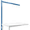 Portique Manuflex, pour tables d'extension Universal/Profi Standard, largeur de 1500 mm, bleu brillant RAL 5007