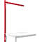 Portique p. table d'extension STANDARD syst. table travail/établi UNIVERSAL/PROFI, 1250 mm, rouge rubis