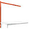 Portique p. table d'extension STANDARD syst. table travail/établi UNIVERSAL/PROFI, 1750 mm, rouge orangé