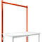 Portique, poste de travail modulaire SPEZIAL, système table de travail/établi UNIVERSAL/PROFI, 1500 mm, rouge orangé