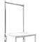 Portique, Poste de travail modulaire STANDARD système table de travail/établi UNIVERSAL/PROFI, 1250 mm, alu argent