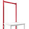Portique, Poste de travail modulaire STANDARD système table de travail/établi UNIVERSAL/PROFI, 1250 mm, rouge rubis