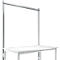 Portique, Poste de travail modulaire STANDARD système table de travail/établi UNIVERSAL/PROFI, 1500 mm, alu argenté