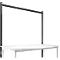 Portique, Poste de travail modulaire STANDARD système table de travail/établi UNIVERSAL/PROFI, 1750 mm, anthracite