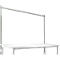 Portique, Poste de travail modulaire STANDARD système table de travail/établi UNIVERSAL/PROFI, 2000 mm, gris clair