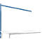 Portique, table d'extension SPEZIAL, système table de travail/établi UNIVERSAL/PROFI, 2000 mm, bleu brillant