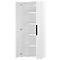Porto archiefkast, 4 deuren en 2 legplanken, 5 OH, B 810 x D 400 x H 1970 mm, wit