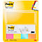 Yellow packaged Post-it notes with colored markers. Prints: Post-it, notes markers, 3M.