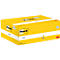 Gelbe Post-it Box mit Post-it Logo und 3M Logo.