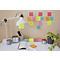POST-IT Haftnotizen Super Sticky Notes Cosmic 622-12SS-COS, 48 x 48 mm, wiederablösbar, cellophanfrei verpackt, farbig, 12 x 90 Blatt