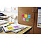 POST-IT Haftnotizen Super Sticky Notes Playful 622-12SS-PLAY, 51 x 51 mm, wiederablösbar, cellophanfrei verpackt, farbig, 12 x 90 Blatt