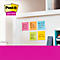 Bureau avec des Post-it et des cahiers. Un ordinateur portable et un stylo sont également présents. Le texte "Colle encore et encore" est visible en bas.
