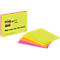 Neon-colored Post-it note pads. A stack of pads next to it. One pad reads: "Big notes for big ideas!"