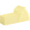 Deux piles de post-it jaunes, une plus grande, une plus petite.