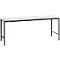 Poste de travail modulaire UNIVERSAL Spezial Manuflex, 2000 x 1000 mm, plastique gris clair, anthracite