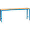 Poste de travail modulaire UNIVERSAL Spezial Manuflex, 2000 x 800 mm, multiplex nature, bleu clair