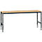 Poste de travail modulaire UNIVERSAL Standard Manuflex, plateau multiplex, 2000 x 800, anthracite