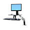 Poste de travail WorkFit-A Ergotron - mono écran LD - avec clavier suspendu